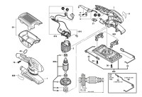 Bosch 3 603 C40 201 PSS 250 A Orbital Sander Spare Parts